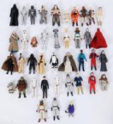STAR WARS: A good collection of 40x original vintage Star Wars action figures to include; Wicket,