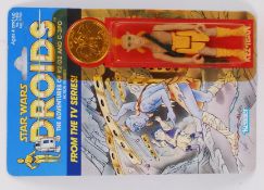STAR WARS DROIDS: An original vintage Kenner made ' Star Wars Droids ' carded action figure ' Kez -
