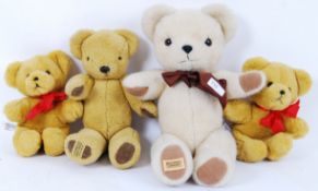 MERRYTHOUGHT: A collection of 4x Merrythought Teddy Bears. All as new, in very good clean condition.