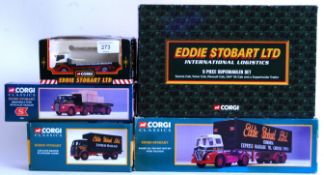 EDDIE STOBART: A collection of Corgi Eddie Stobart diecast models and sets,