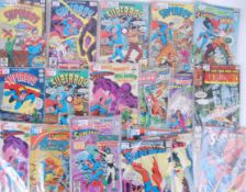 COMIC BOOKS: A collection of 1980's Marvel & DC comic books, various titles, to include; Superboy,