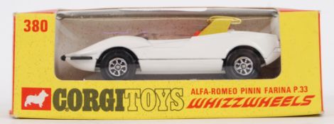 CORGI: An original vintage Corgi Whizzwheels 380 ' Alfa Romeo P.