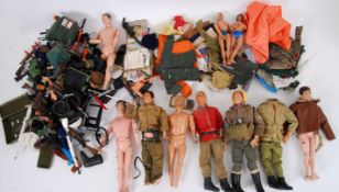 ACTION MAN: A LARGE collection of vintage Palitoy Action Man dolls / figures and related clothing,