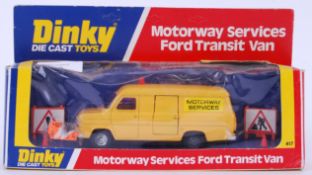 DINKY: An original vintage Dinky Toys diecast model No. 417 Motorway Services Ford Transit Van.