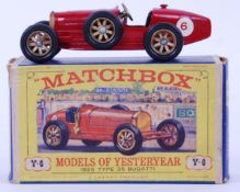 RARE VARIATION MATCHBOX: An original rare variation Matchbox Models Of Yesteryear Lesney Y-6 1926