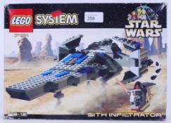 LEGO: A Lego Star Wars ' Sith Infiltrator ' 7151 set, within the original box.