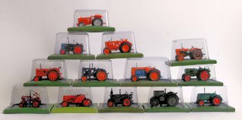TRACTORS: A LARGE collection of approx 80x Hachette Partworks & The World Of Farming 1:43 scale