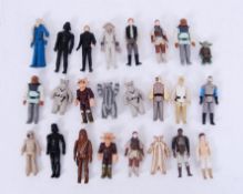 STAR WARS: A collection of 24x original vintage Star Wars action figures by Kenner / Palitoy to