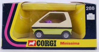 CORGI: A vintage Corgi diecast model No. 288 Minissima. Mint, within a very good original box.