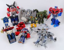 TRANSFORMERS: A collection of assorted mostly G2 Transformers, all loose and unboxed.