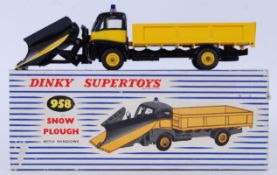 DINKY: A rare Dinky Supertoys 958 ' Snow Plough ' diecast model truck.