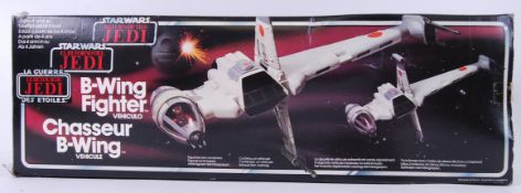 STAR WARS: An original vintage Star Wars Palitoy Tri-Logo boxed B Wing Fighter space ship.