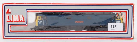 LIMA: A Lima Railways 00 gauge railway trainset locomotive 205125 City Of London.