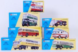 CORGI CLASSICS; A good collection of 7x Corgi Classics boxed diecast models - 21301, 54002, 21901,