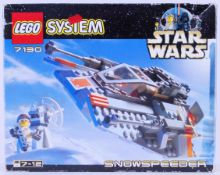 LEGO: An original Lego Star Wars Snowspeeder set 7130.