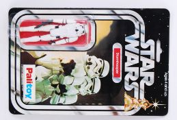 STAR WARS: A rare Palitoy early 12 Back Star Wars carded ' Stormtrooper ' action figure.