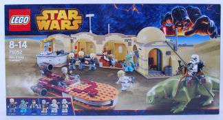 LEGO: A Lego Star Wars set 75052 ' Mos Eisley Cantina '. Factory sealed, unopened. As new.