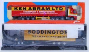 LORRIES: Two original 1:50 scale diecast model lorries / hauliers to include a Corgi Boddingtons