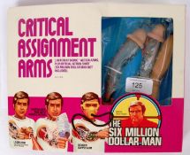 SIX MILLION DOLLAR MAN: An original retro vintage Denys Fisher Six Million Dollar Man ' Critical