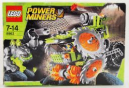 LEGO: An original Lego Power Miners set 8963. Within the original box, with instructions.