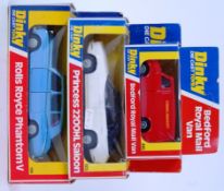 DINKY: A collection of 3x vintage Dinky diecast models,