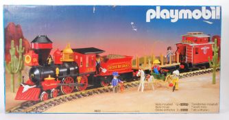 PLAYMOBIL: A fantastic original Playmobil 4032 Pacific Railroad large scale trainset.