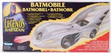 BATMAN; An original vintage Kenner ' Legends Of Batman ' Batmobile action figure vehicle,