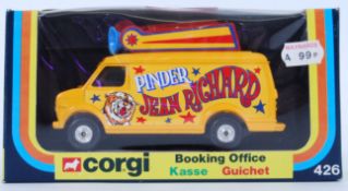 CORGI: An original ex-shop stock condition Corgi diecast model 426 Booking Office Pinder Jean
