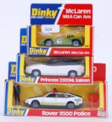 DINKY: A collection of 3x vintage Dinky boxed diecast models,