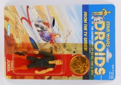 STAR WARS DROIDS: An original vintage Kenner made ' Star Wars Droids ' carded action figure ' Thall