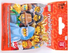 LEGO; An original Lego Minifigures Series 15 shop display oversize minifigure bag.