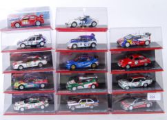 CHAMPION RALLY CARS: A large collection of 14x ' Champion Rally Cars ' diecast model rally vehicles.