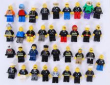 LEGO: A collection of 35x original Lego minifigures - various themes and series to include mostly