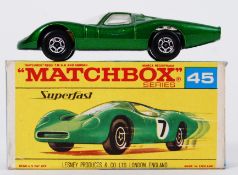 MATCHBOX SUPERFAST: An original vintage Matchbox Superfast Lesney No. 45 Ford Group 6.