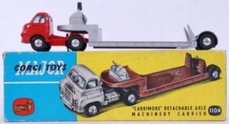 CORGI: An original vintage Corgi diecast model Major Toys 1104 Carrimore Detachable Axle Machinery