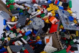 LEGO: A large crate of assorted loose Lego - appearing to include part sets / pieces from Star Wars,