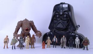 STAR WARS: A collection of vintage Star Wars toys comprising of an original Darth Vader action