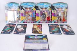STAR TREK: A collection of Star Trek related items to include 4x Playmates carded Star Trek action