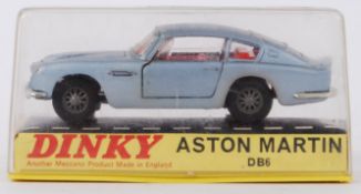 DINKY: An original vintage Dinky Toys diecast model 153 Aston Martin.