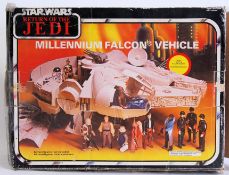 STAR WARS: An original vintage Star Wars Palitoy / General Mills made Millennium Falcon space ship.