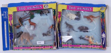 BRITAINS: Two original boxed sets of Britains Zoo Animals (one set 7322,