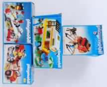 PLAYMOBIL; A great collection of 4x vintage 1980's West Germany made Playmobil sets,