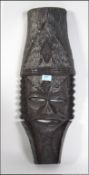 A 20th century carved West African mask,