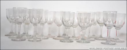 A collection of 19th century sherry / po