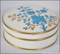 An 18th century porcelain pin dish with