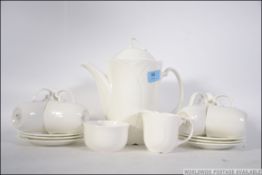 A bone china Royal Albert coffee service