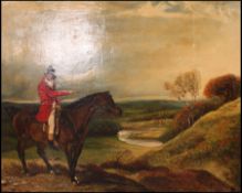 An English School 19th century oil on ca