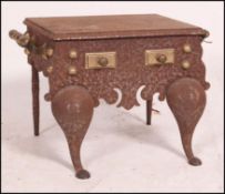 A good 19th century Regency brass and st