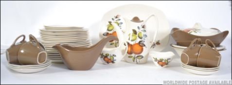 A retro mid 20th century Midwinter dinne