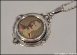 A Georgian 925 silver hallmarked Charles